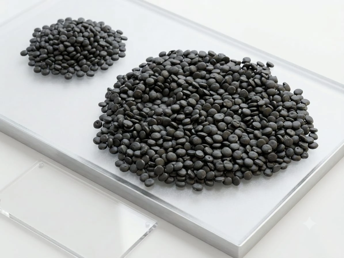 GP50 black HDPE granules